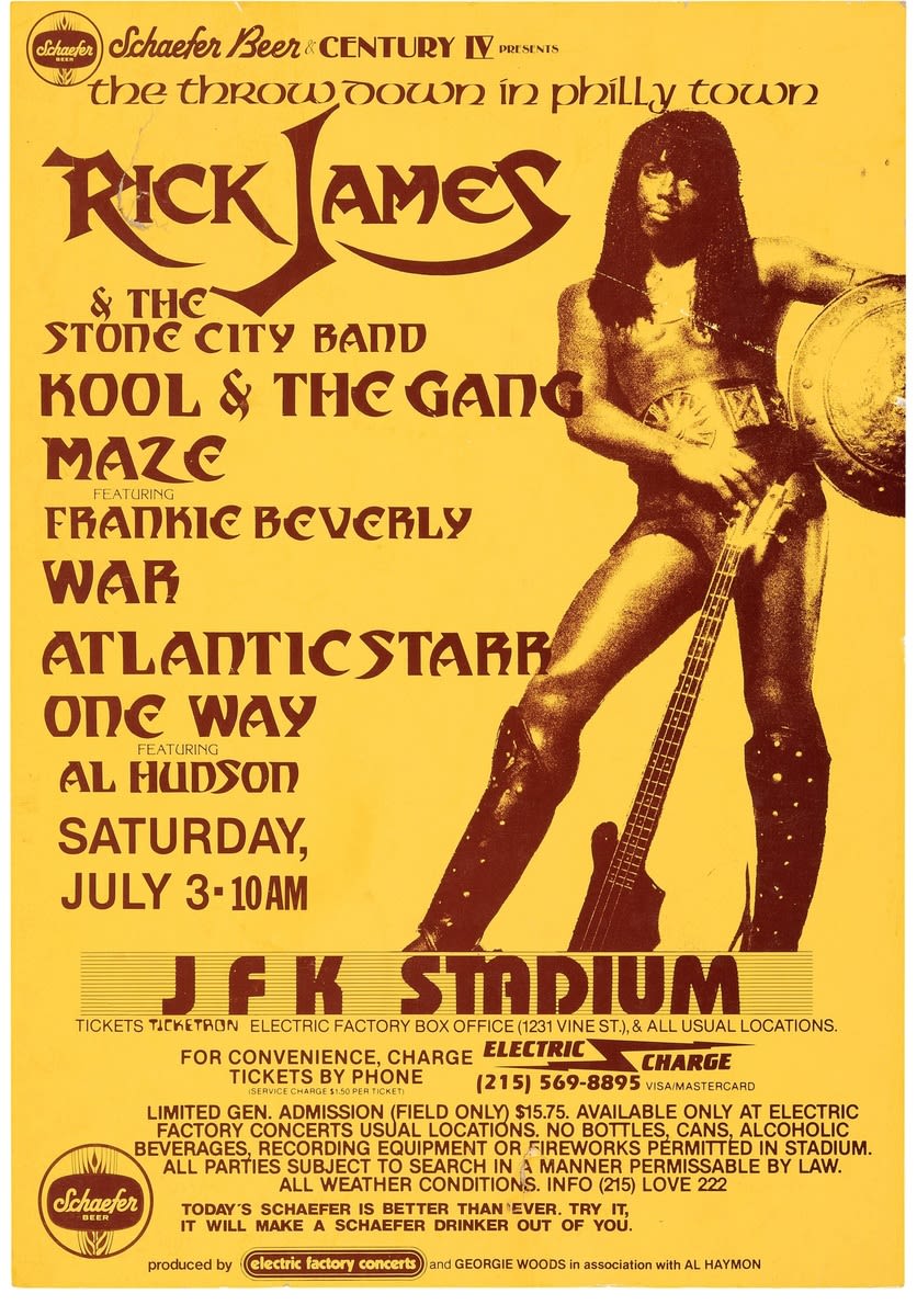 Rick James / Kool & The Gang / Maze / War / Atlantic Starr / One Way on Jul 3, 1982 [649-large]